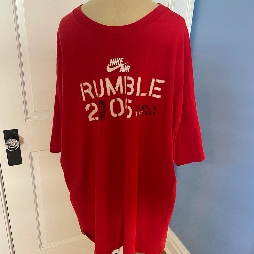 Vintage Nike Air Rumble in the Bronx 2005 T-Shirt - Picture 1 of 6
